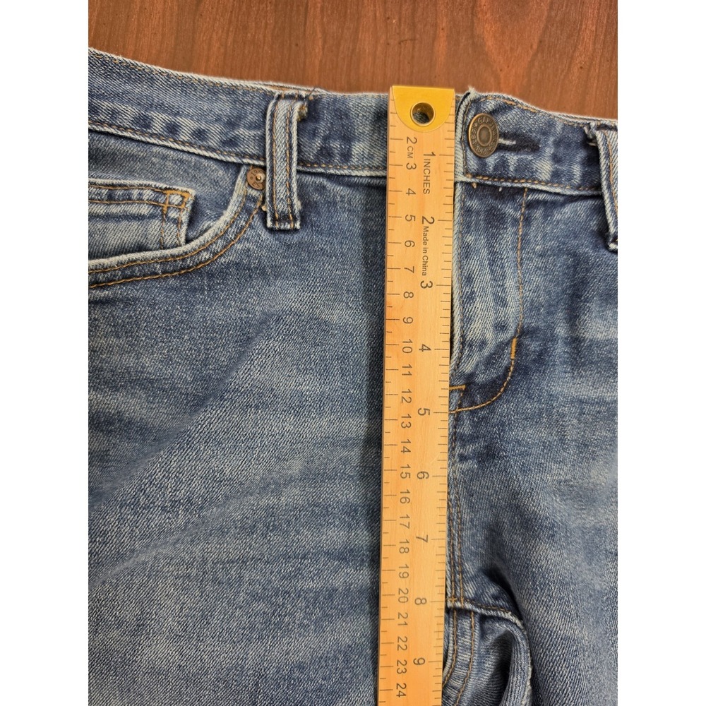 Gap 1969 Jeans Women Size 8 Medium Wash Straight Leg Stretch Cotton Denim Mid - Picture 6 of 8